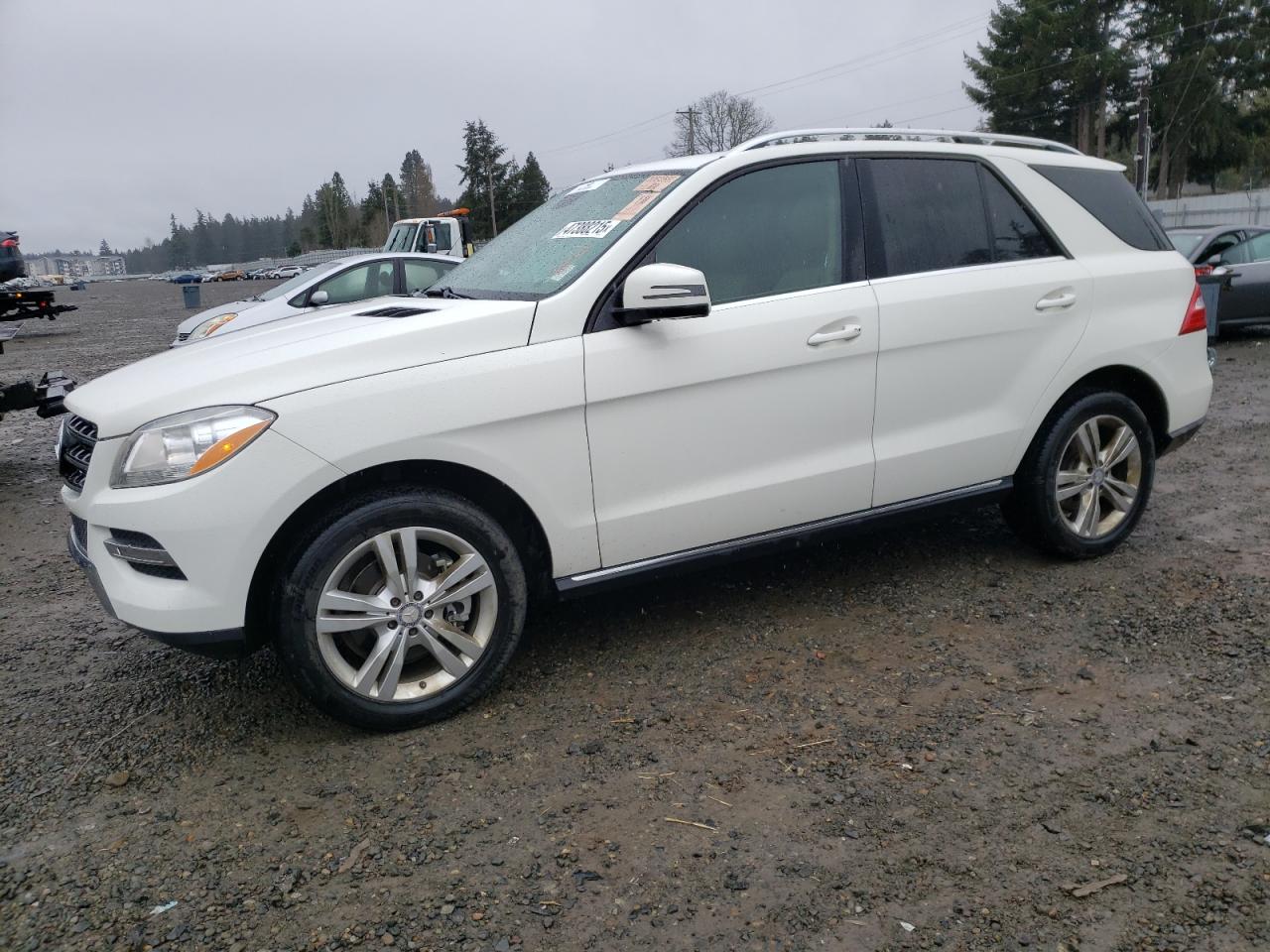2013 Mercedes-Benz Ml 350 4Matic за продажба в Graham, WA - Normal Wear