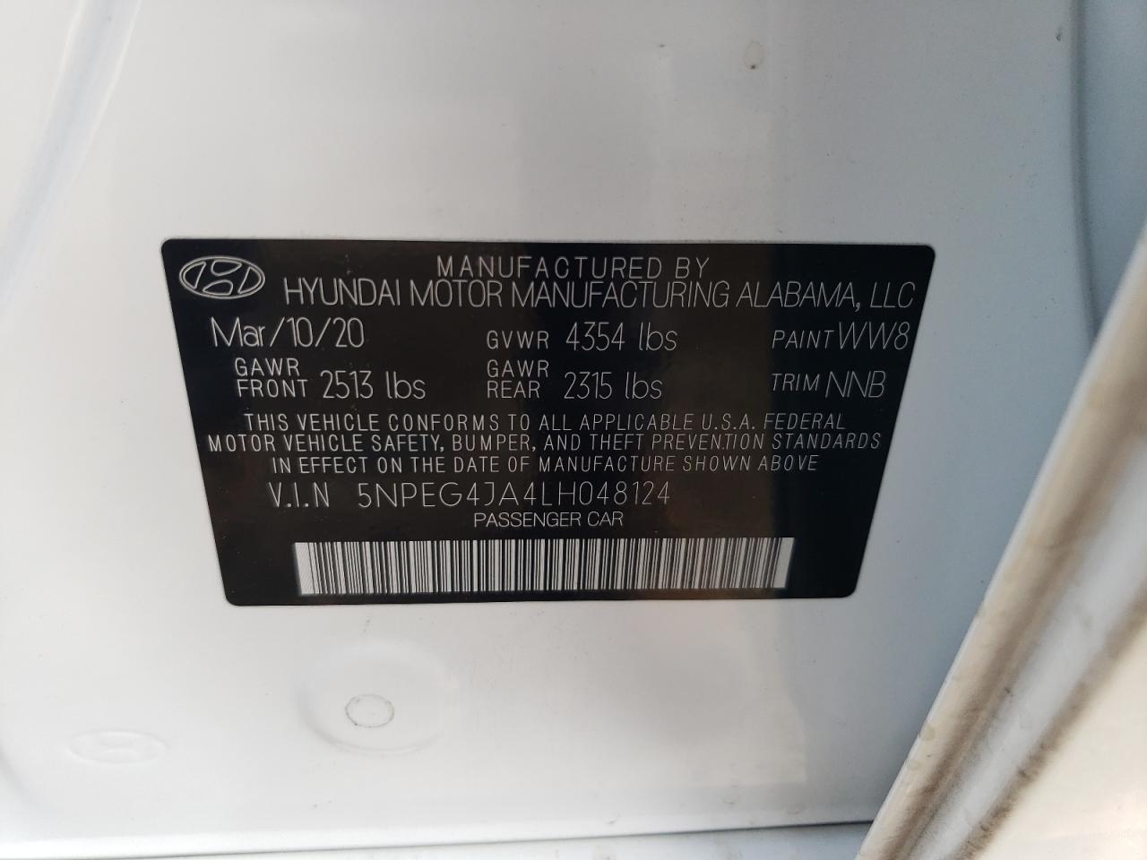 2020 Hyundai Sonata - Image 12