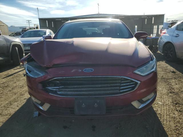 Sedans FORD FUSION 2017 Czerwony