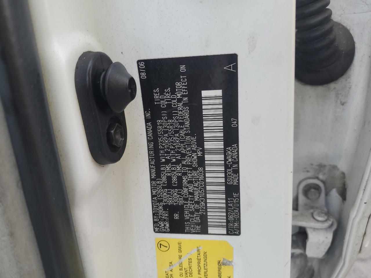 2007 Lexus RX - Image 14