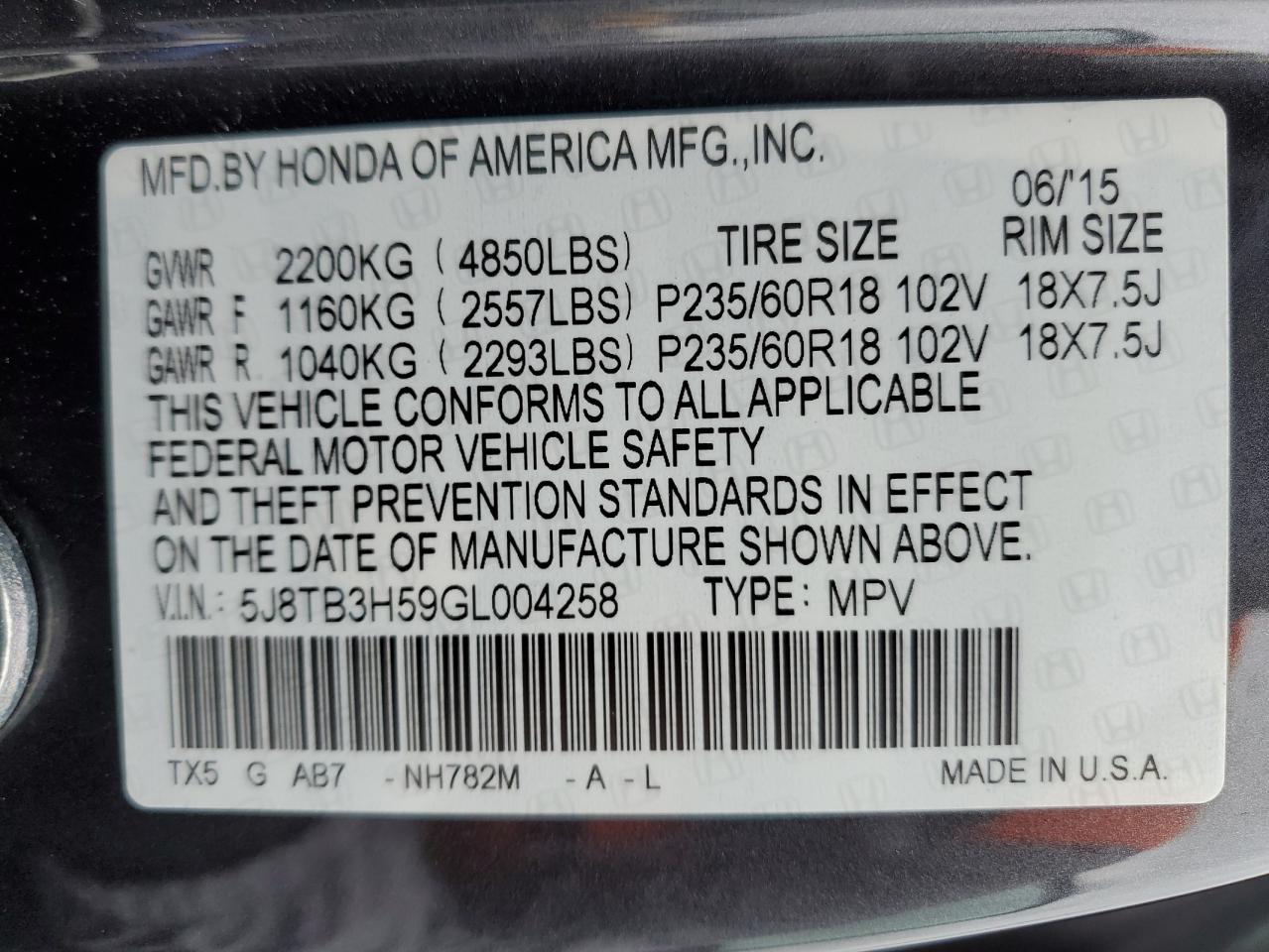 2016 Acura RDX - Image 14