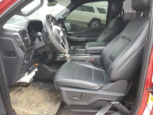  FORD F-150 2022 Бордовый