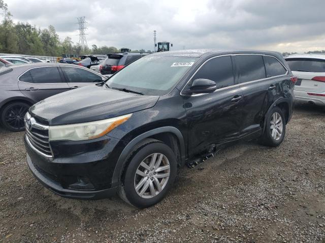 2015 Toyota Highlander Le за продажба в Riverview, FL - Side