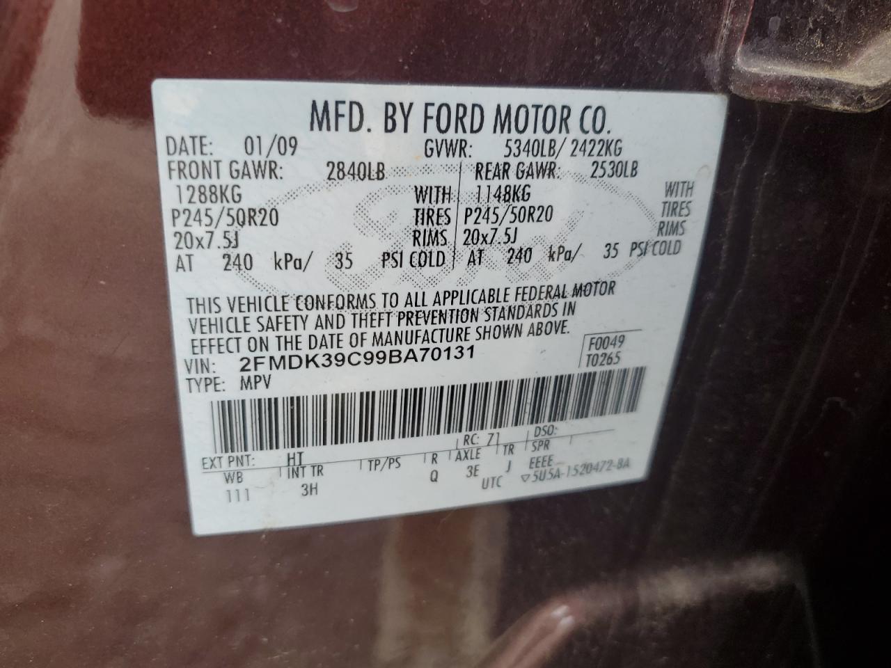2009 Ford Edge - Image 16