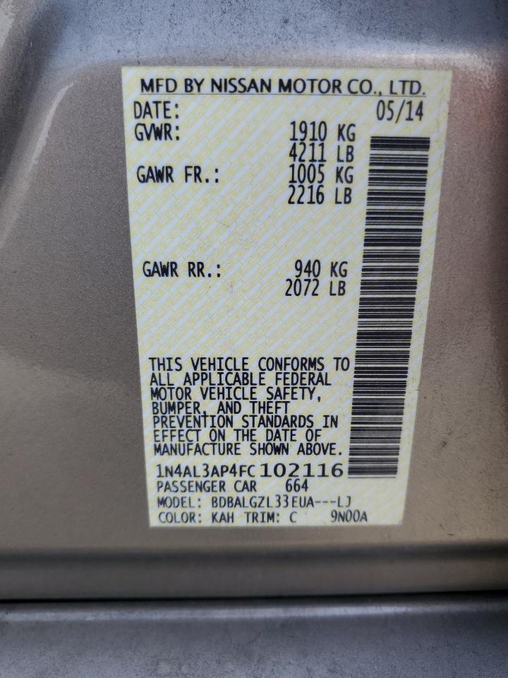 2015 Nissan Altima - Image 12