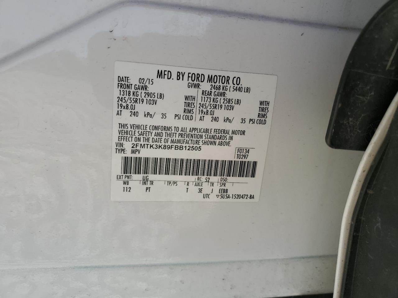 2015 Ford Edge - Image 15