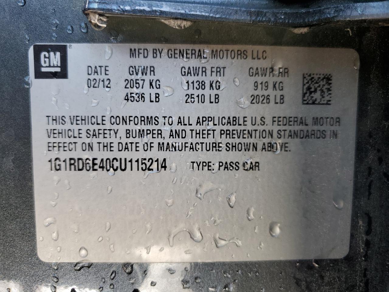 2012 Chevrolet Volt - Image 14