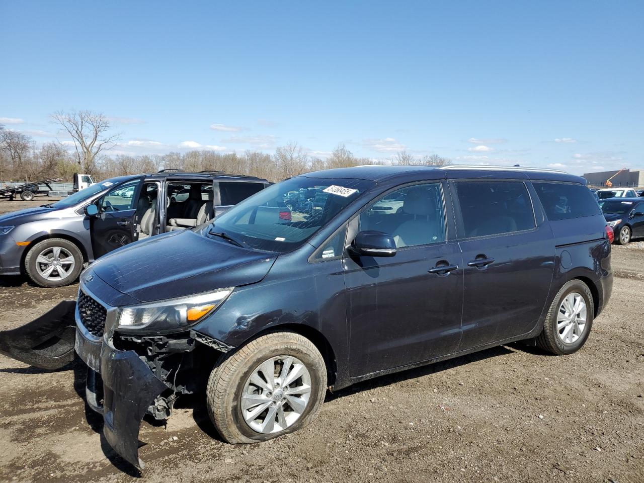 2016 Kia Sedona Lx للبيع في Des Moines، IA - Front End