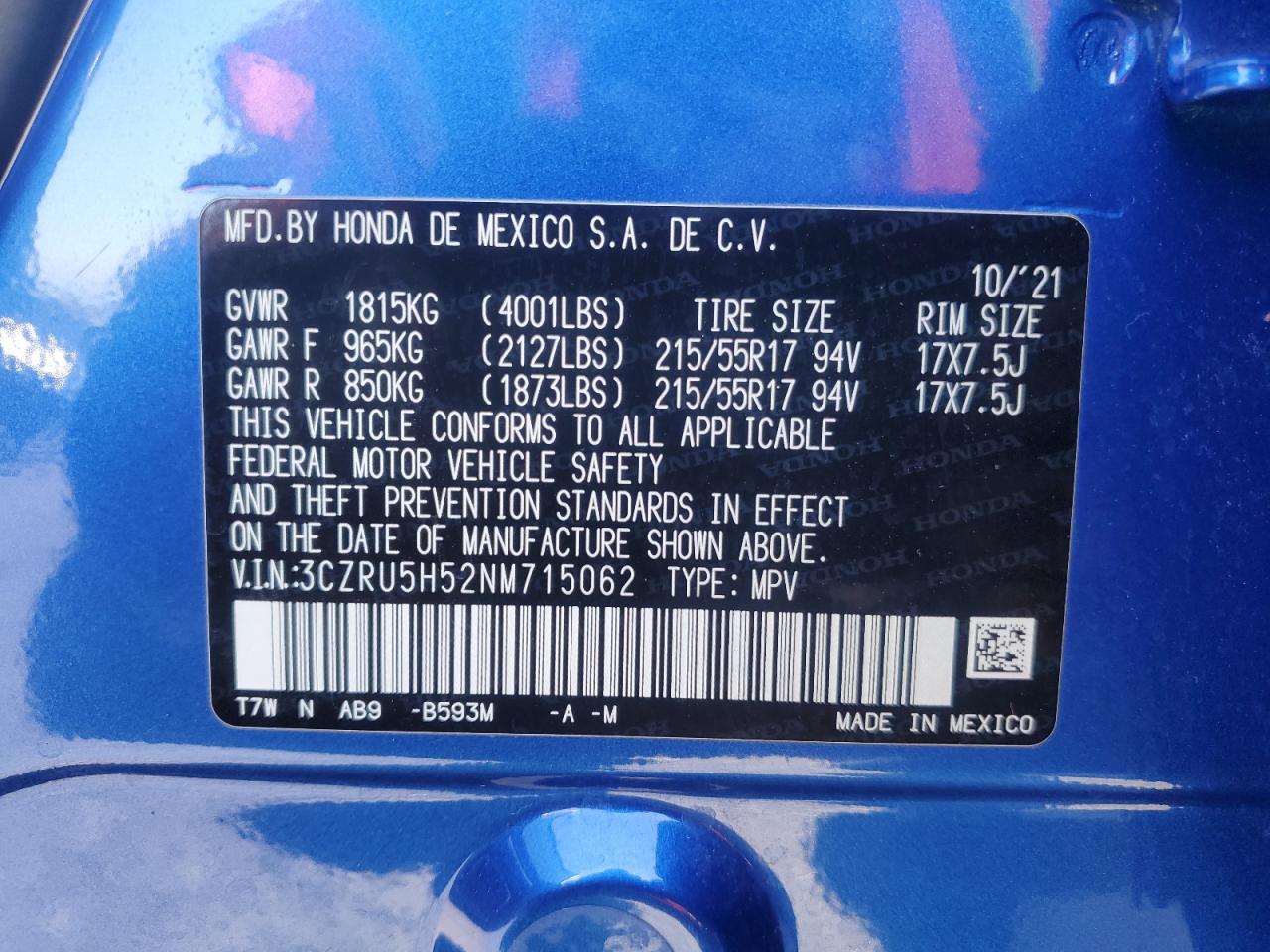2022 Honda HR-V - Image 13