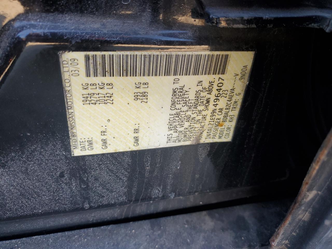 2009 Nissan Altima - Image 14