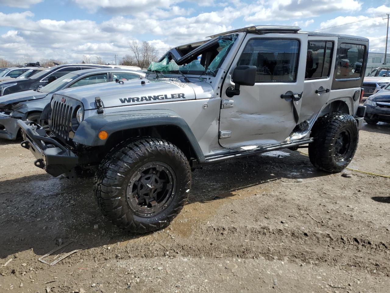 2016 Jeep Wrangler Unlimited Sport for Sale in Chicago Heights, IL - Rollover