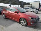 2020 Hyundai Elantra Sel for Sale in Anthony, TX - Front End