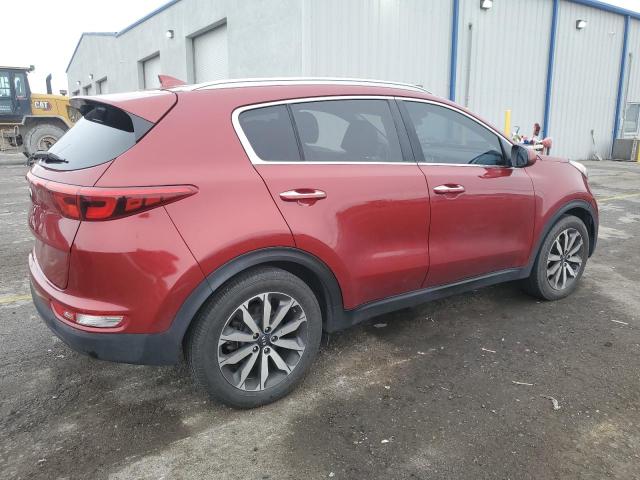  KIA SPORTAGE 2017 Червоний