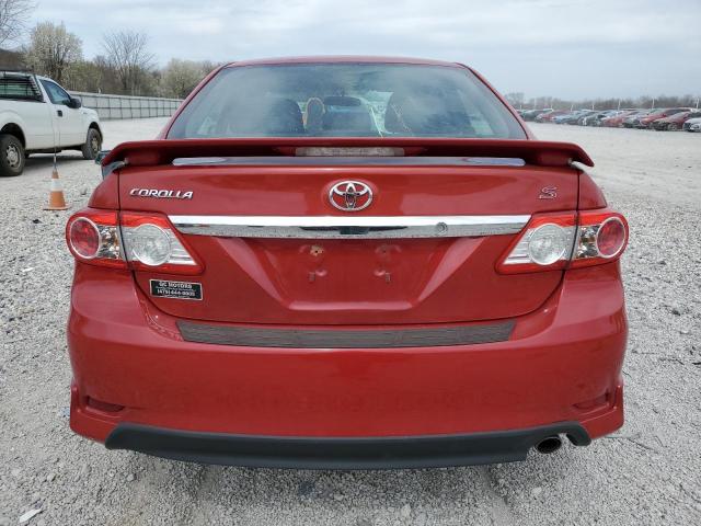 Седаны TOYOTA COROLLA 2013 Красный