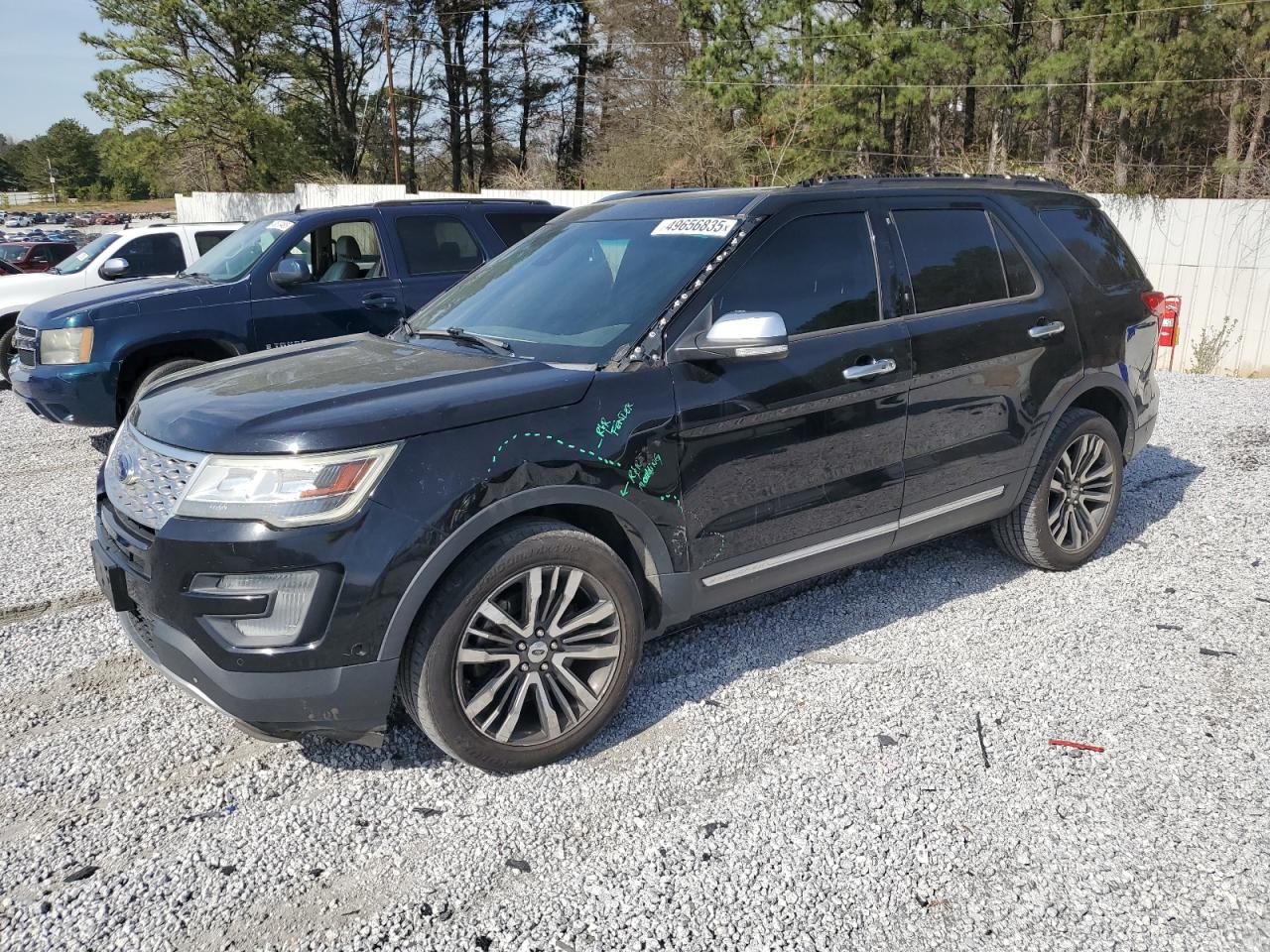 2016 Ford Explorer Platinum de vânzare în Fairburn, GA - Mechanical
