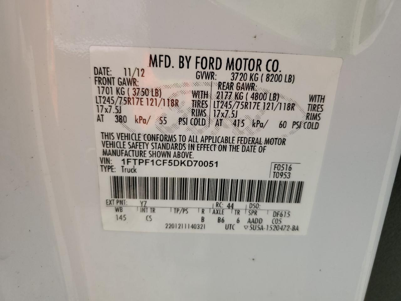 2013 Ford F-150 - Image 12