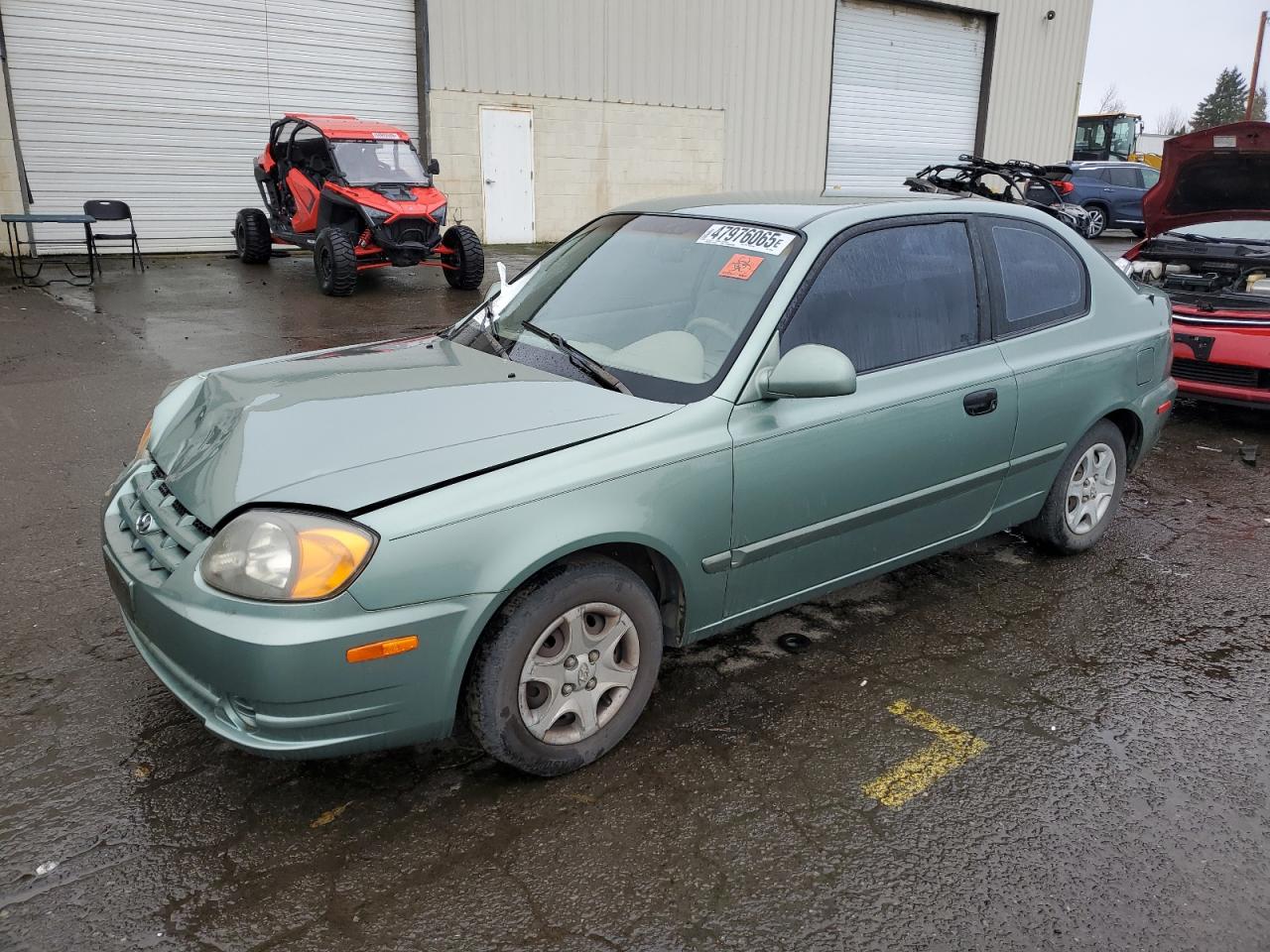 2004 Hyundai Accent Gl for Sale in Woodburn, OR - Front End