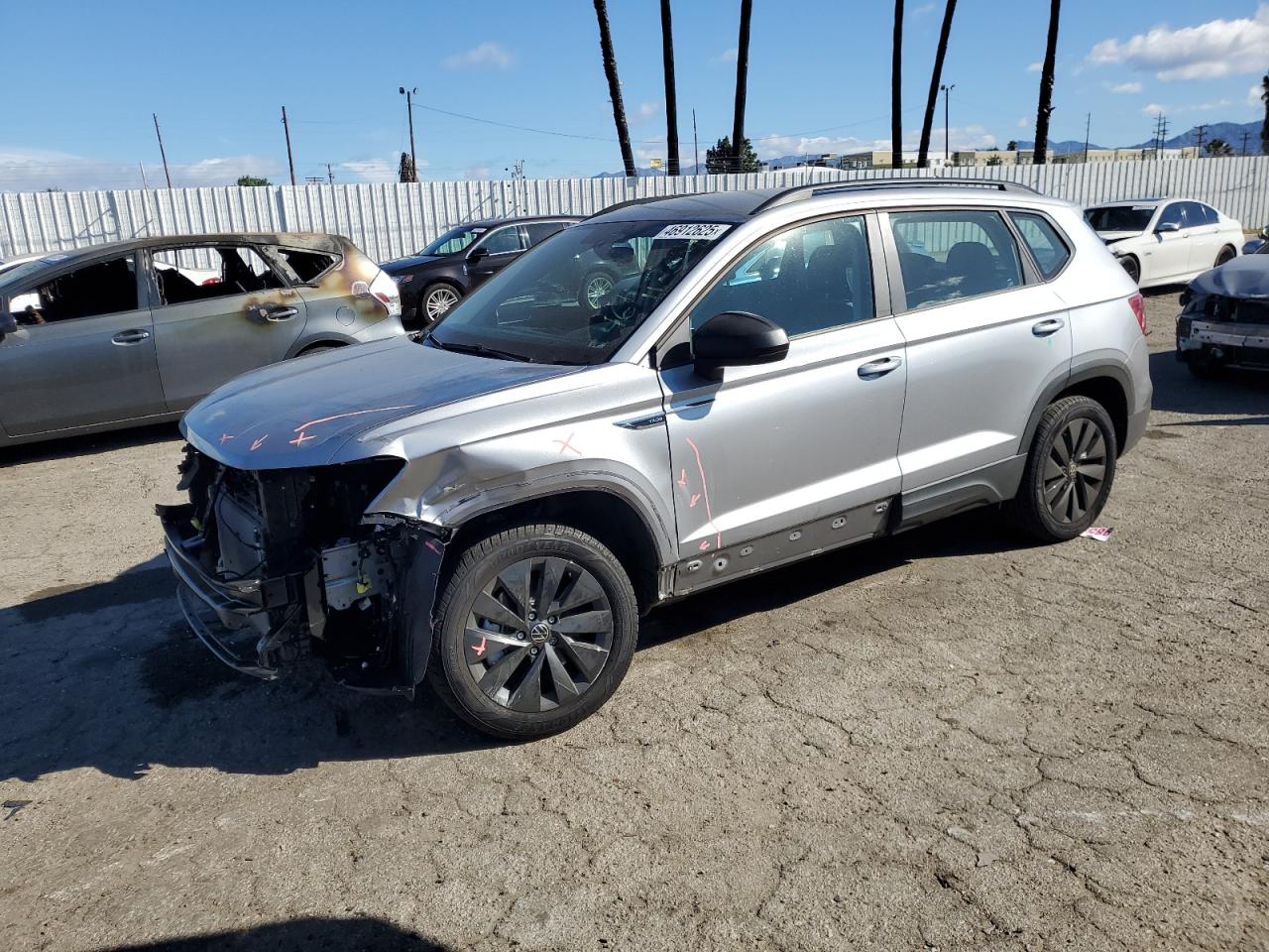 2023 Volkswagen Taos S de vânzare în Van Nuys, CA - Front End