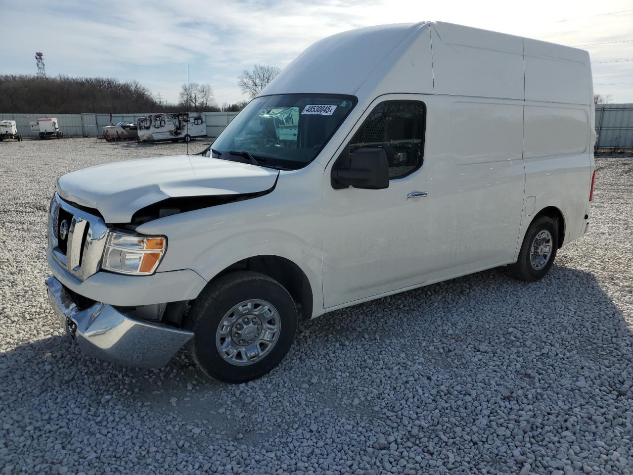 2019 Nissan Nv 2500 S на продаже в Franklin, WI - Front End