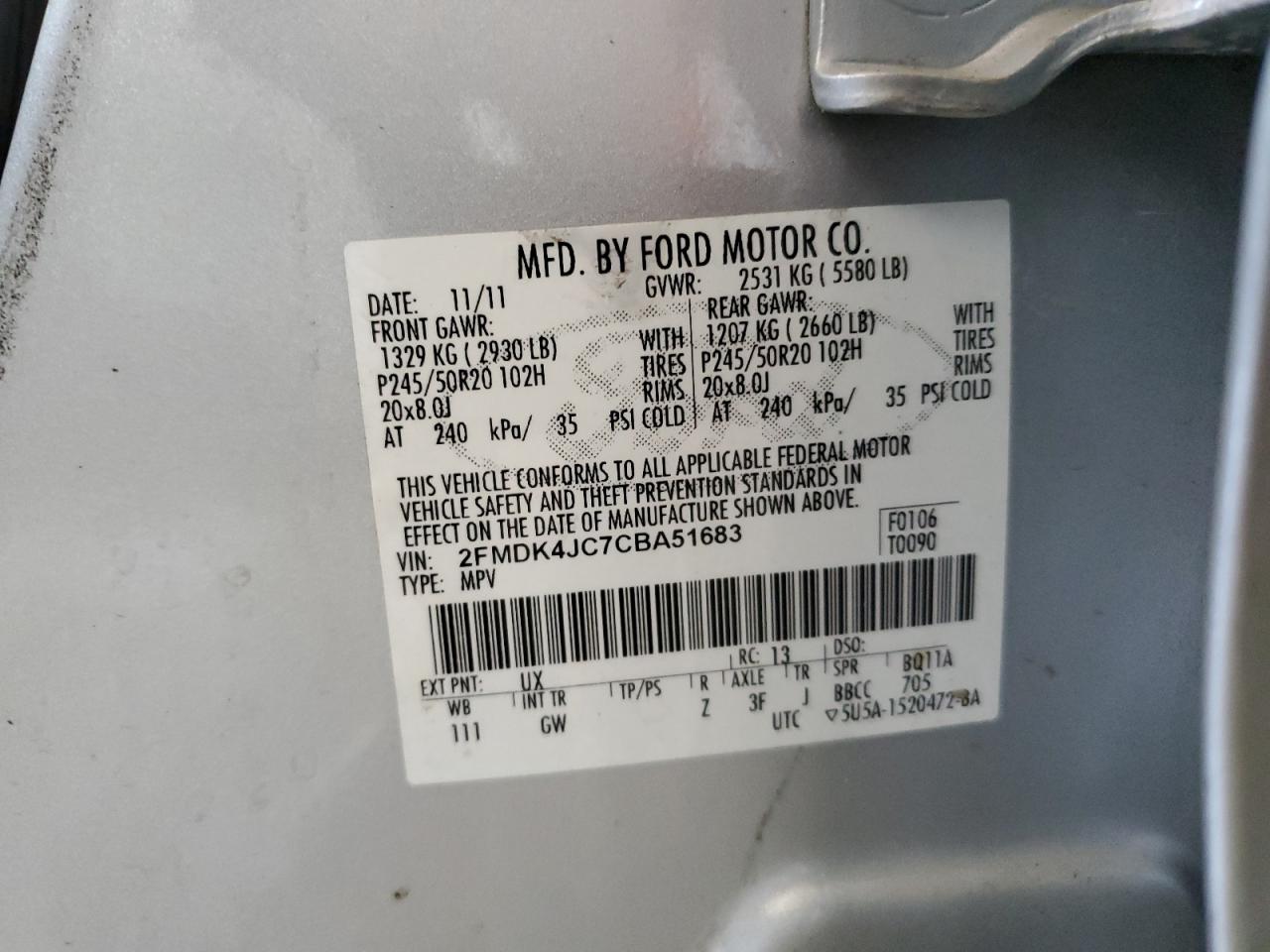 2012 Ford Edge - Image 15