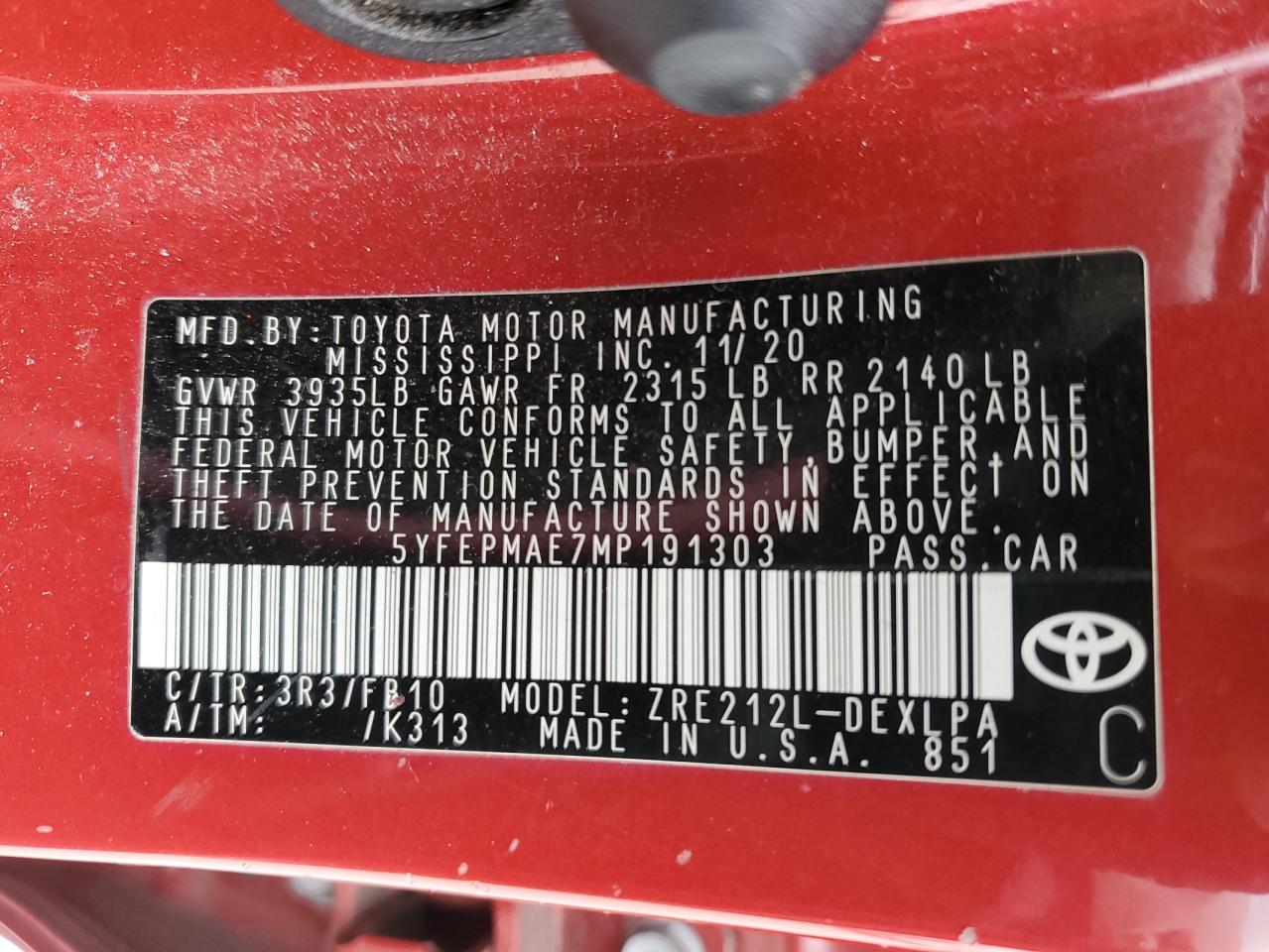 2021 Toyota Corolla - Image 12