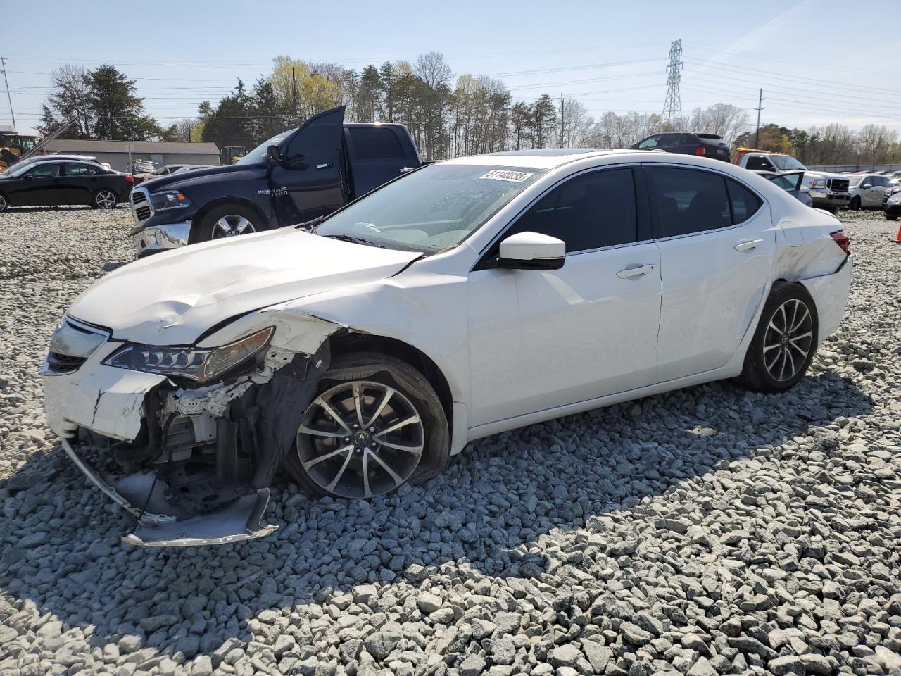 2016 Acura Tlx Advance იყიდება Mebane-ში, NC - Front End