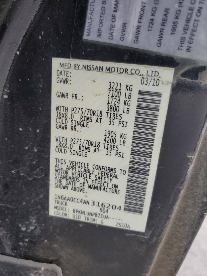 2010 Nissan Titan - Image 12