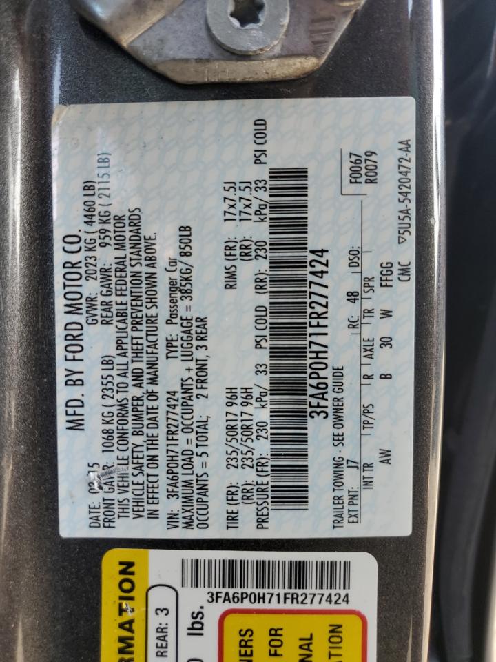 2015 Ford Fusion - Image 12