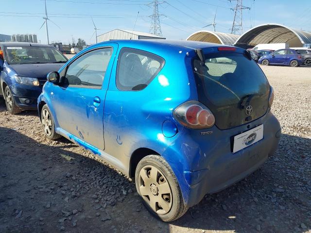 2010 TOYOTA AYGO BLUE