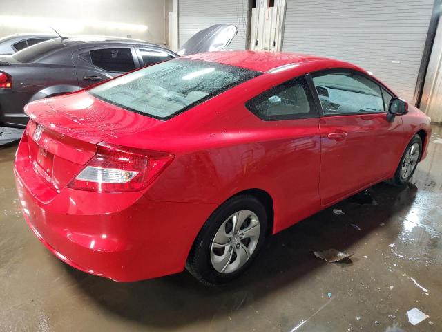  HONDA CIVIC 2013 Czerwony