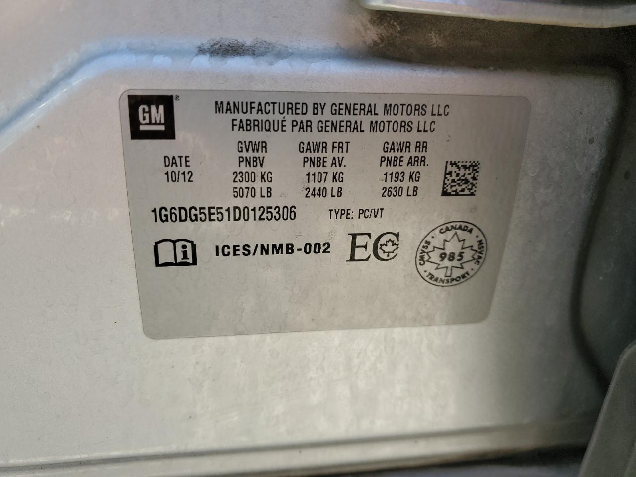 2013 Cadillac CTS - Image 13