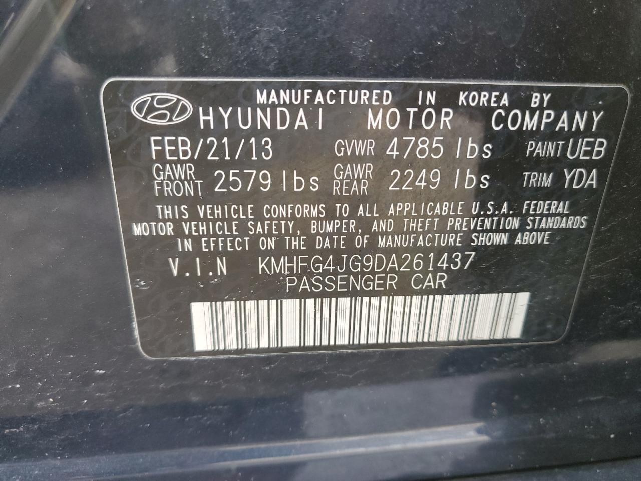 2013 Hyundai Azera - Image 12