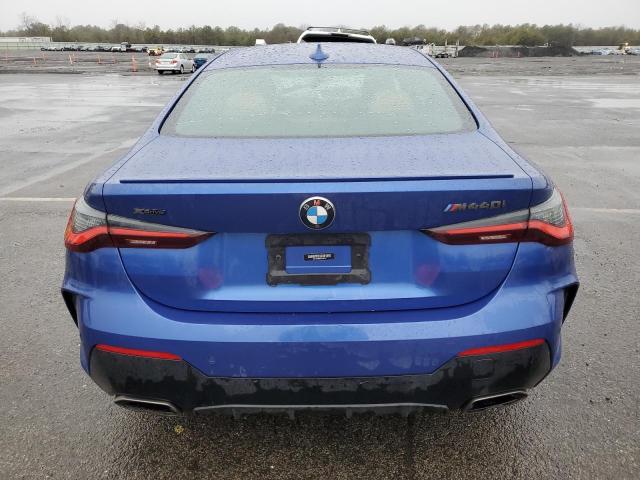  BMW M4 2021 Синий