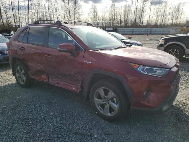  TOYOTA RAV4 2021 Красный