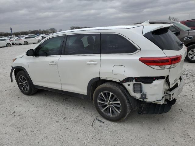  TOYOTA HIGHLANDER 2019 Білий