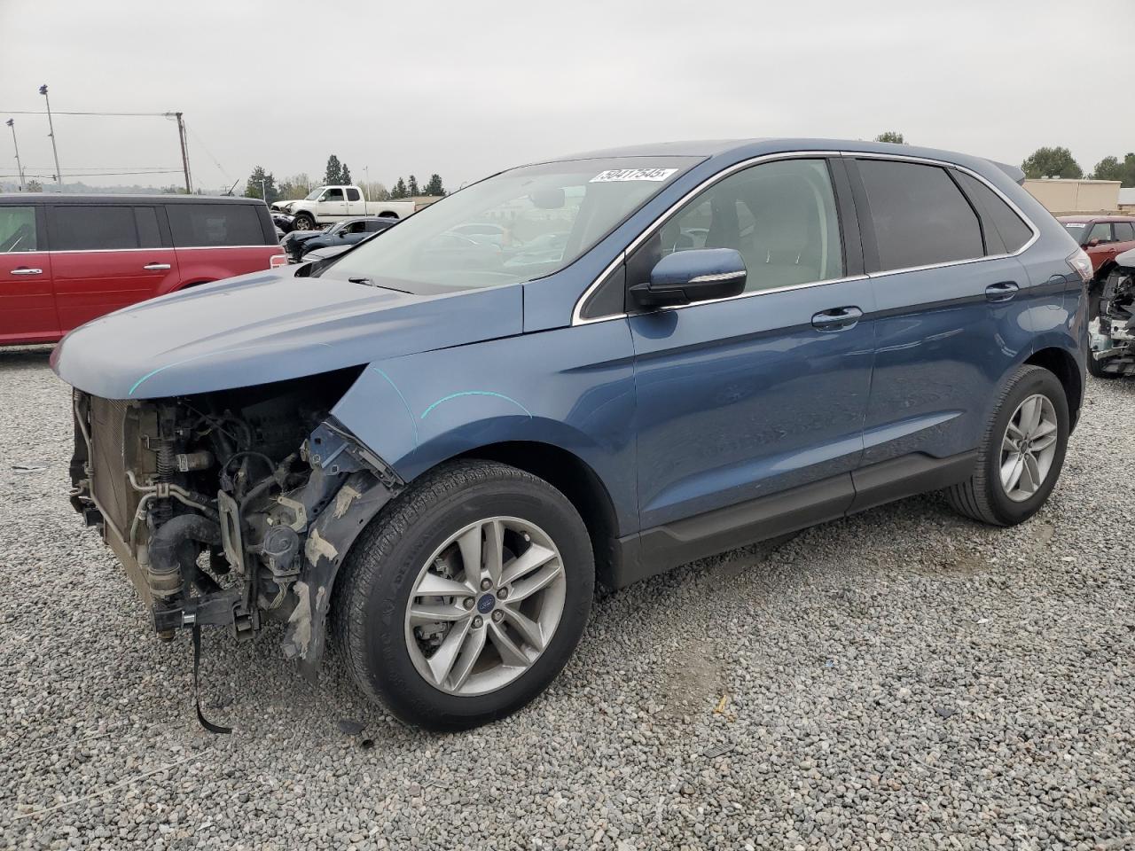 2018 Ford Edge Sel за продажба в Mentone, CA - Front End