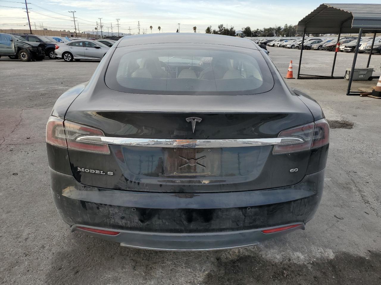 2014 Tesla Model S VIN: 5YJSA1S12EFP48970 Lot: 50099795