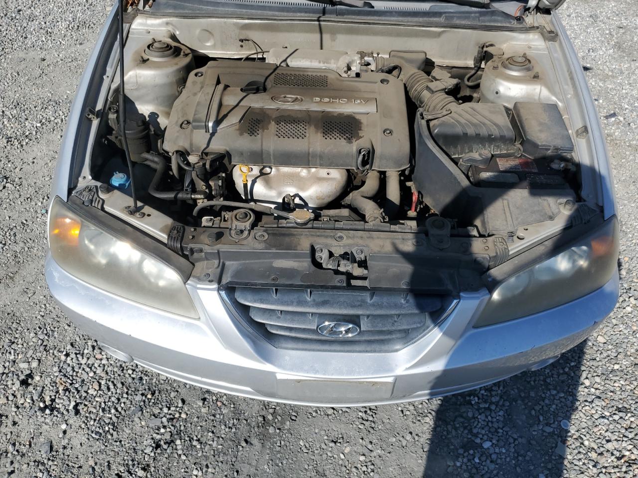 2005 Hyundai Elantra Gls VIN: KMHDN46DX5U093741 Lot: 50026355