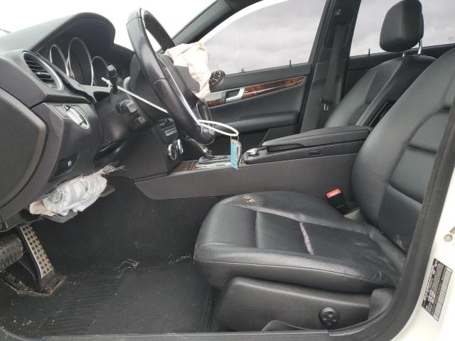  MERCEDES-BENZ C-CLASS 2012 White