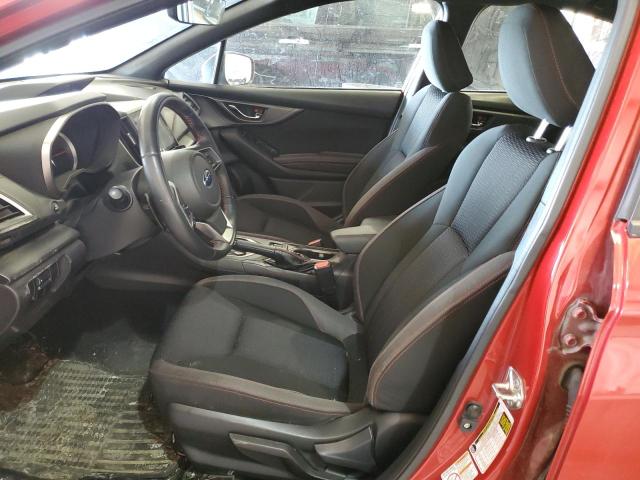  SUBARU IMPREZA 2017 Czerwony