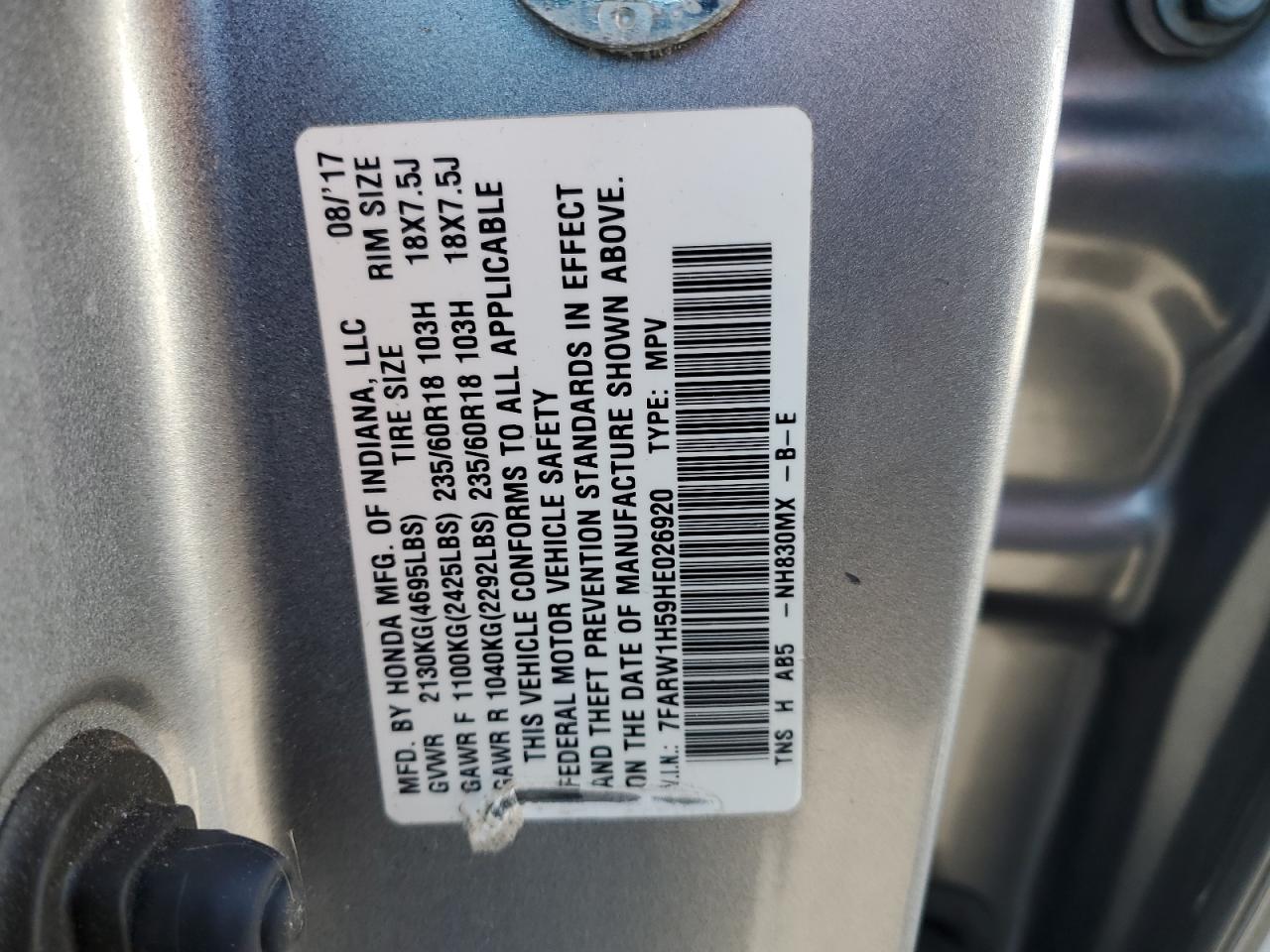 2017 Honda CR-V - Image 15