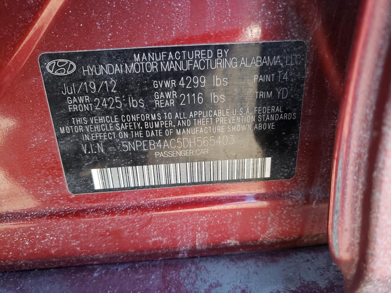 2013 Hyundai Sonata - Image 12