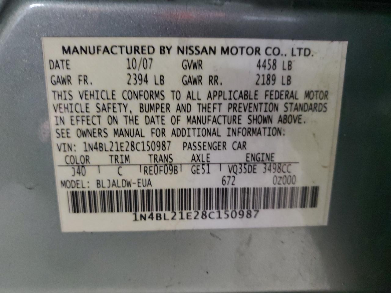 2008 Nissan Altima - Image 14