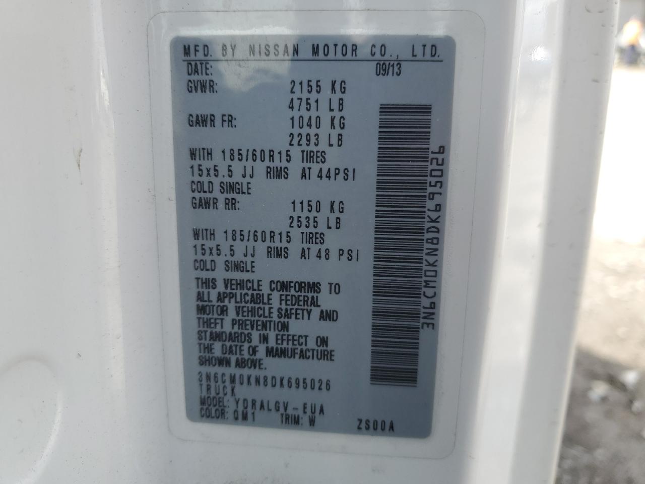 2013 Nissan NV - Image 13