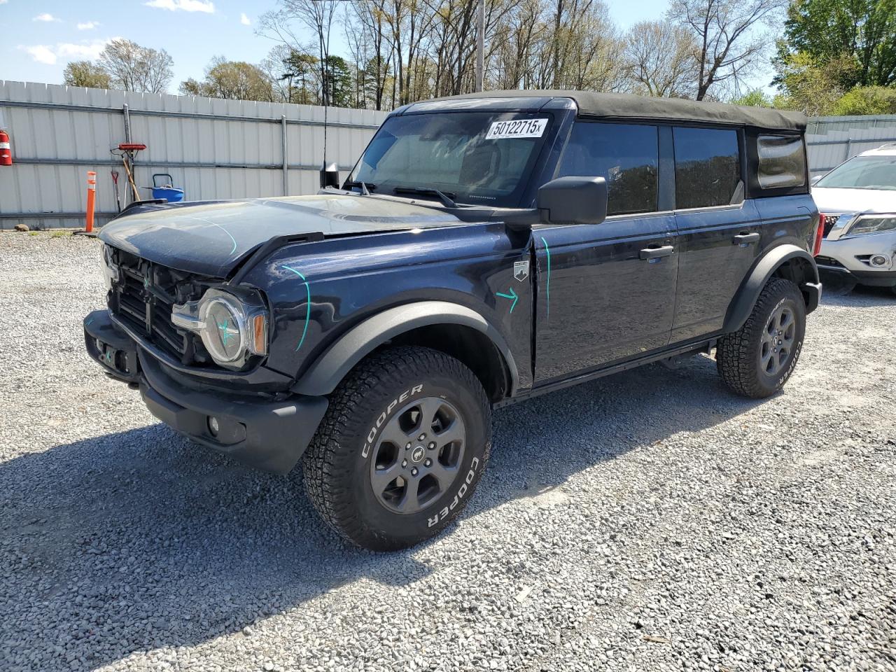 2021 Ford Bronco Base იყიდება Gastonia-ში, NC - Front End