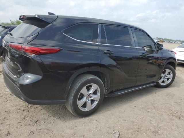  TOYOTA HIGHLANDER 2022 Черный