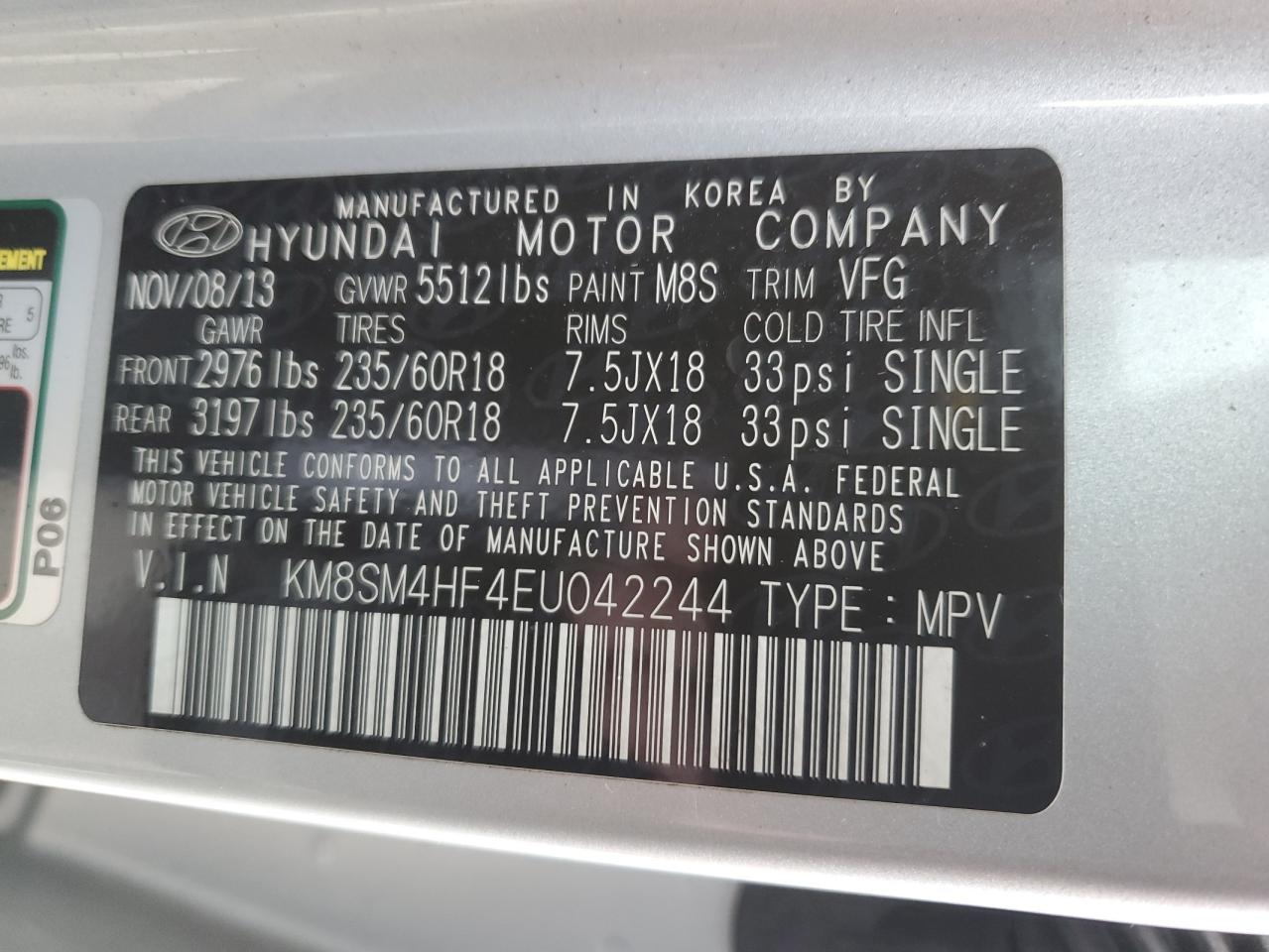 2014 Hyundai Santa Fe - Image 13