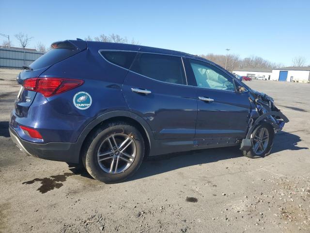  HYUNDAI SANTA FE 2017 Granatowy