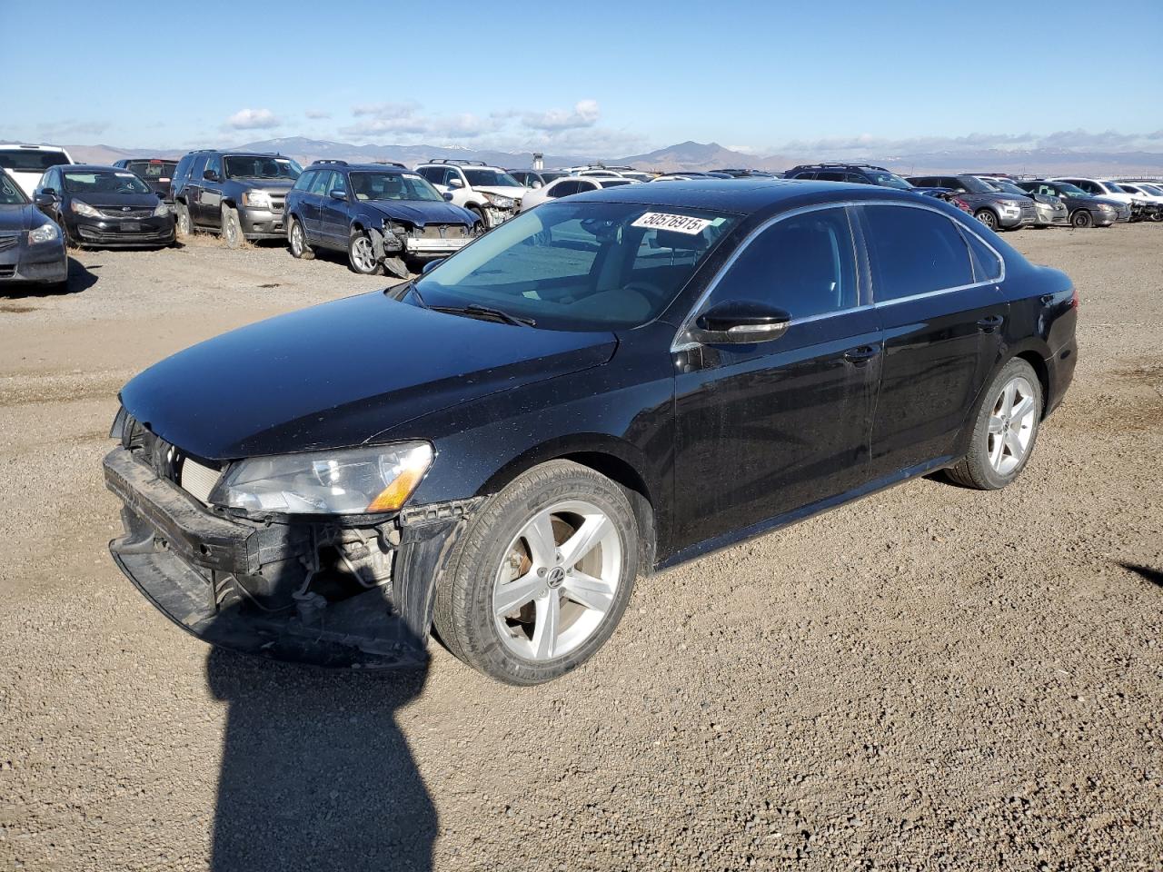2012 Volkswagen Passat Se for Sale in Helena, MT - Front End