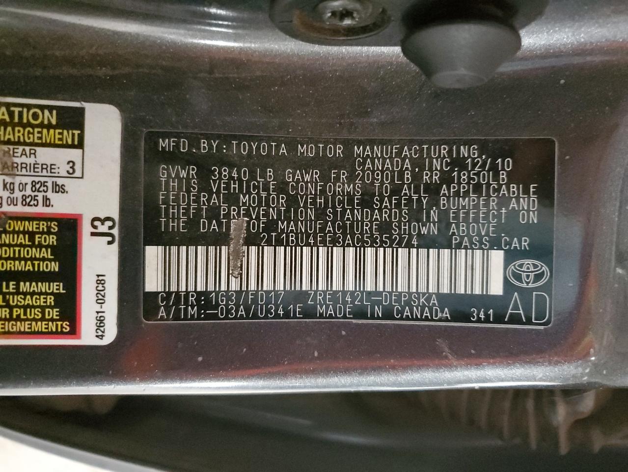 2010 Toyota Corolla - Image 12